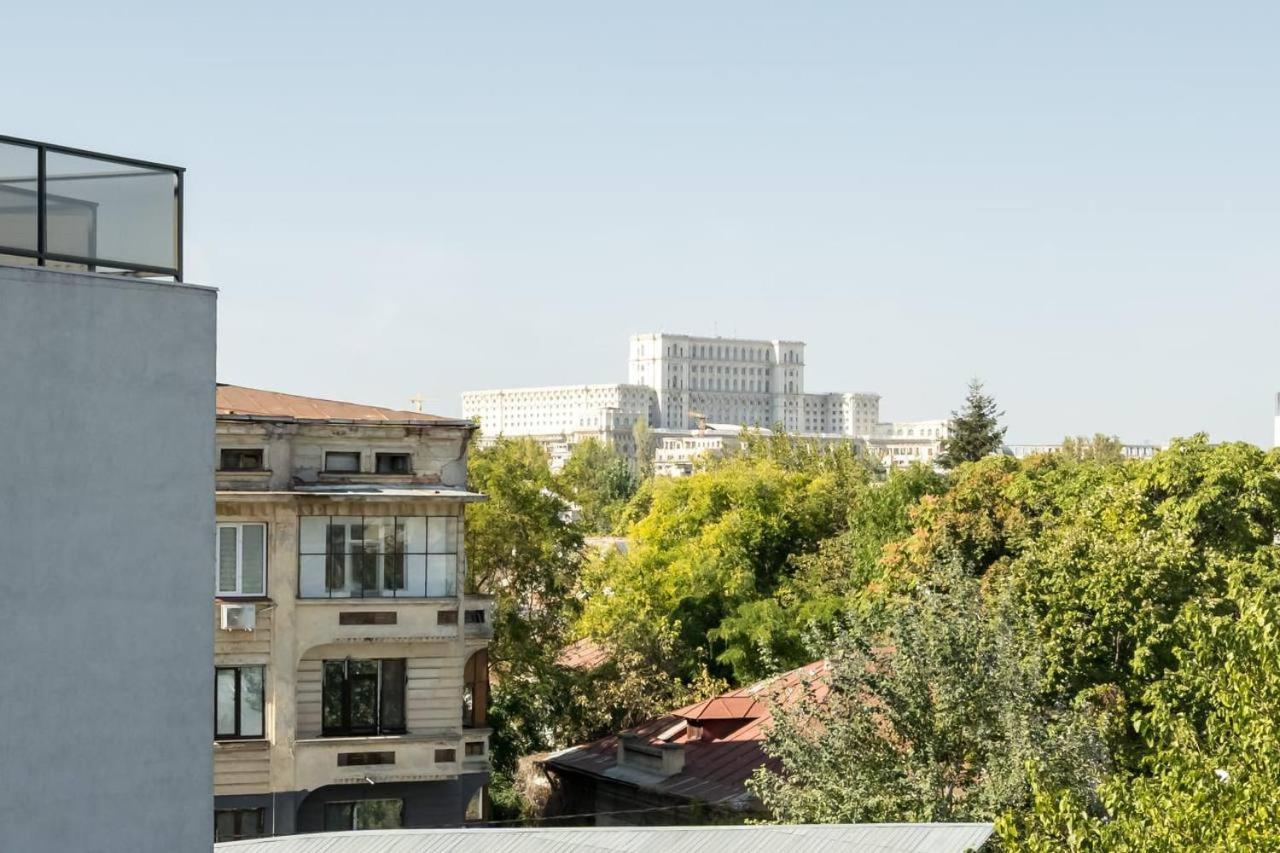 Carol New Building With Balcony Apartment Bukares Bagian luar foto